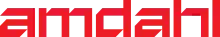 Amdahl Corporation's logo, January 1976