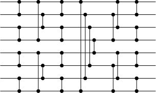bitonic sort network with eight inputs