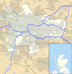 Barmulloch is located in Glasgow council area