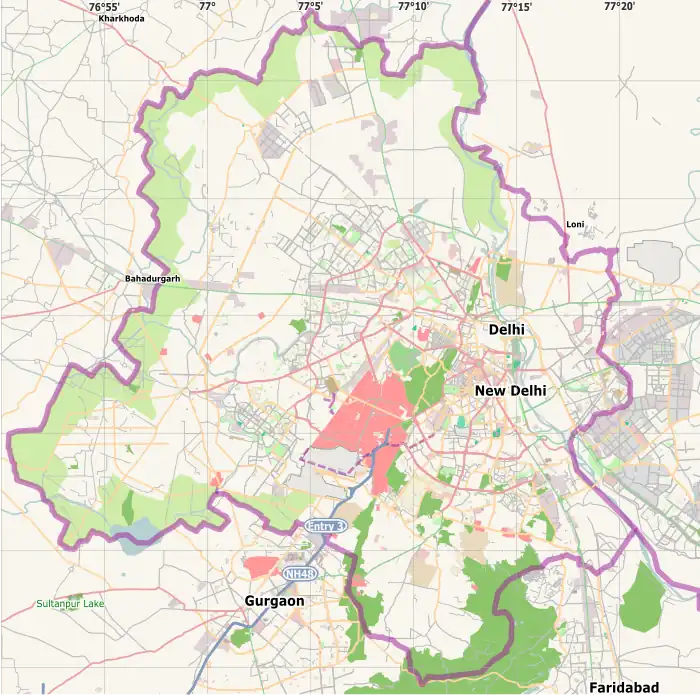 Kotla Mubarakpur Complex is located in Delhi