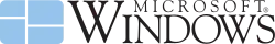 Logo of Microsoft Windows 1.0x versions